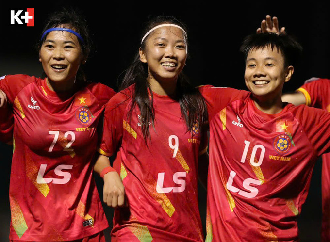 Cùng K+ chờ đợi các cô gái CLB nữ TP. HCM làm nên lịch sử (Ảnh: VFF)